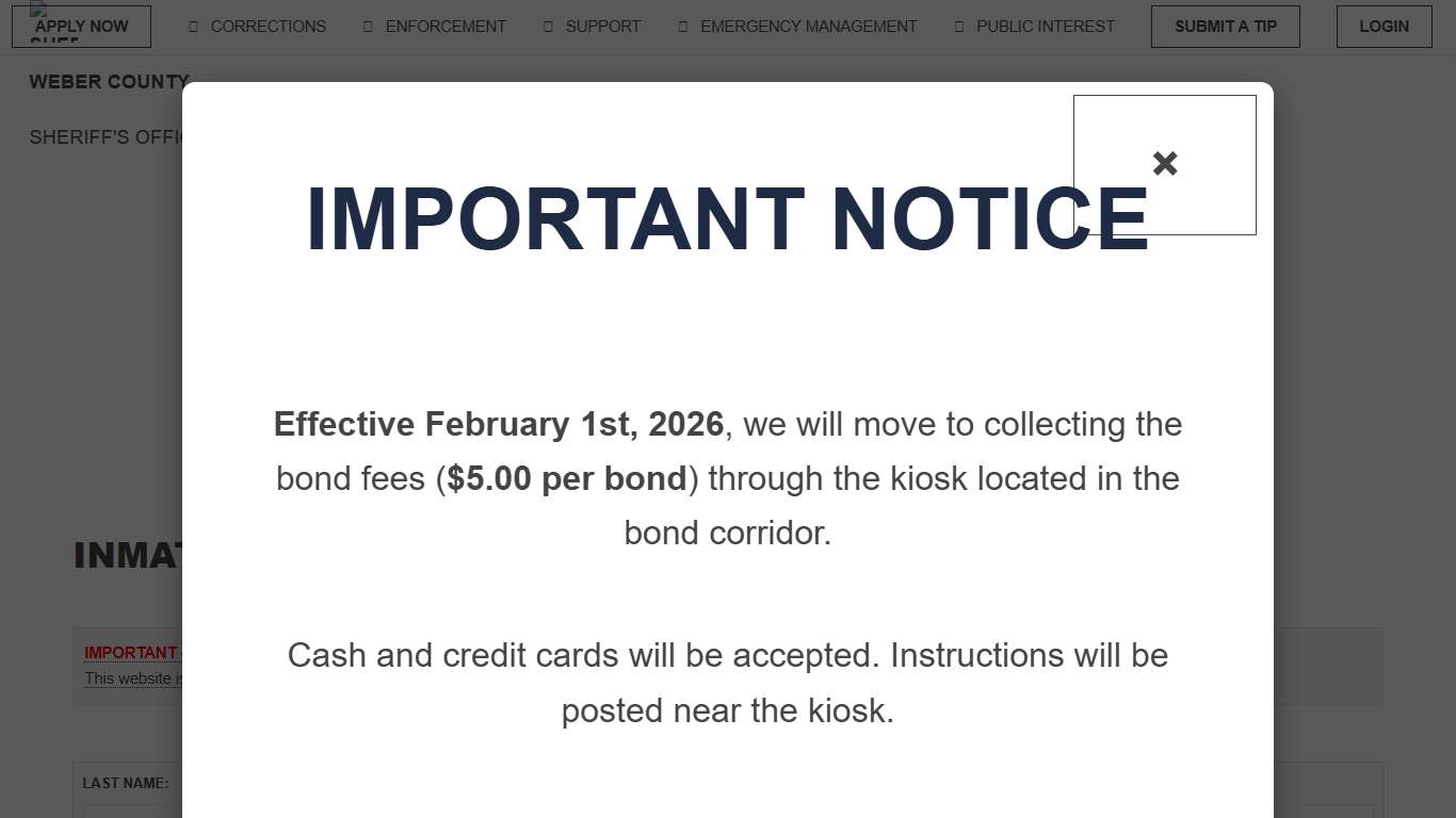 Weber County Sheriff's Office